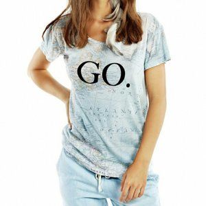HTF Wildfox "Just Go Easy" Tee 🌎
